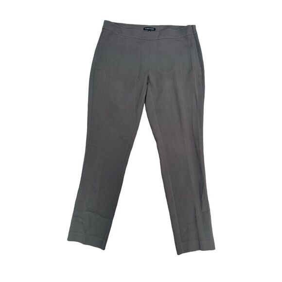 Eileen Fisher Silk Blend Slim Leg Ankle Pants Gray Women’s Size 4 Small - Picture 1 of 11